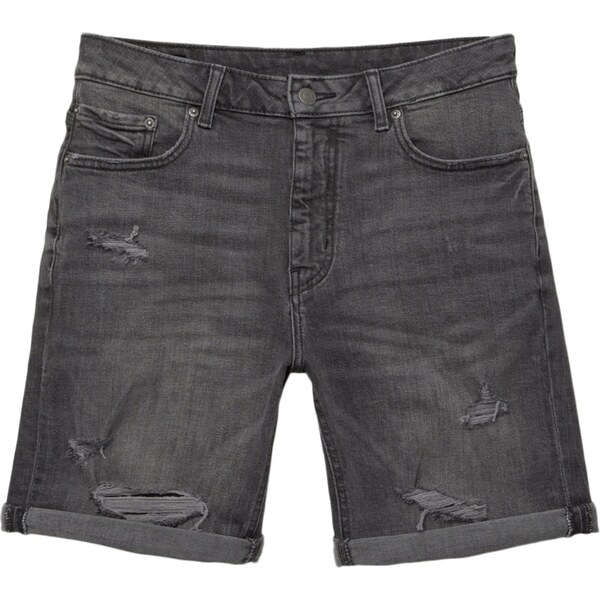 Pull&Bear Džínsy tmavosivá 64293902