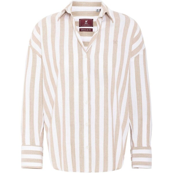 Williot Blúzka farba ťavej srsti / biela 65653266