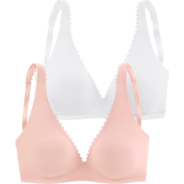PETITE FLEUR Podprsenka rosé / biela 64114252