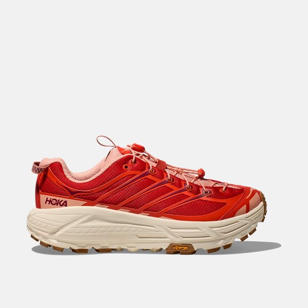 Unisex červené tenisky Hoka Mafate Three2 65262111