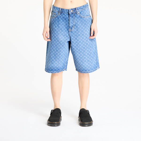 Šortky Daily Paper Monogram Denim Shorts Blue XS 63776616