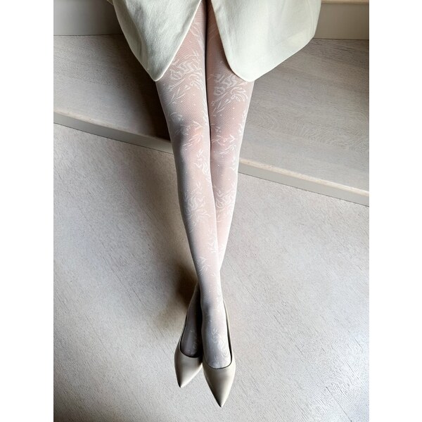 Kvetinové pančuchy Lorenza 20 DEN Veneziana 63789940