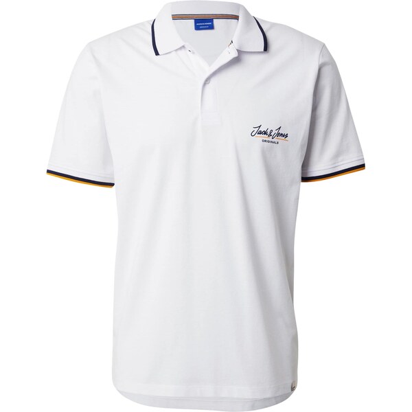 JACK & JONES Tričko JORTEN námornícka modrá / zlatá žltá / biela 63791681