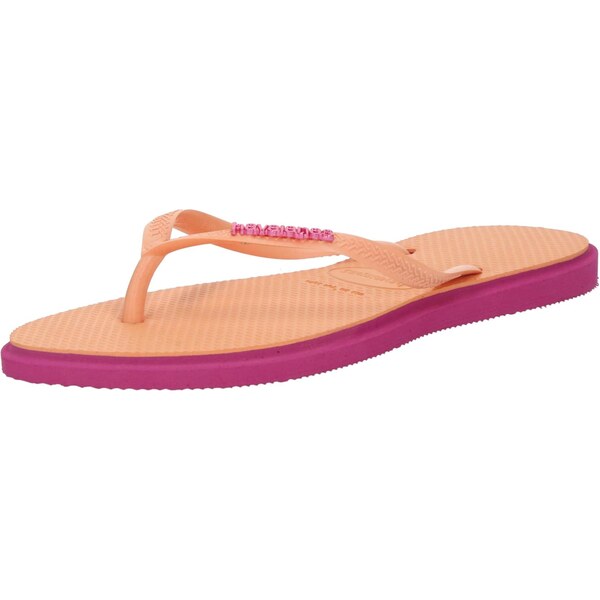 HAVAIANAS Žabky marhuľová / tmavoružová 63791808