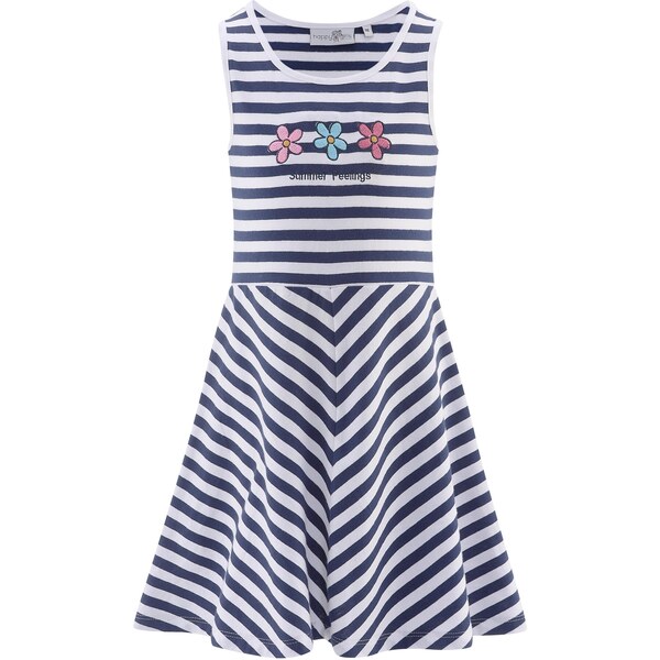 happy girls Šaty námornícka modrá / biela 63791936