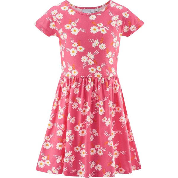 happy girls Šaty tmavooranžová / malinová / biela 63791940