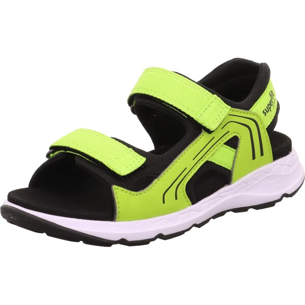 SUPERFIT Otvorená obuv jablková / čierna 63791669