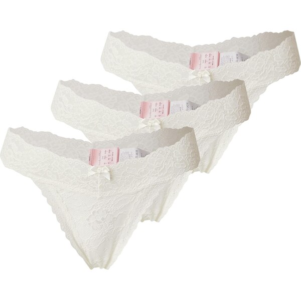 Hunkemöller Tangá Madison biela 65772783