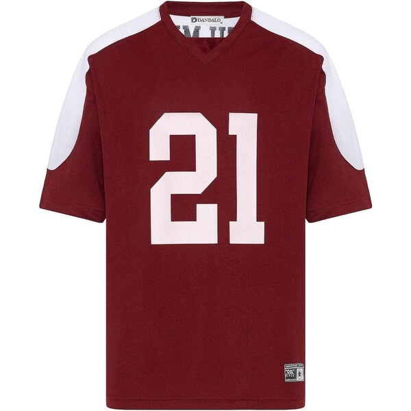 Dandalo Tričko merlotová / čierna / biela 65653442