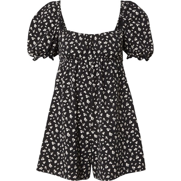 Miss Selfridge Overal čierna / biela 64575589