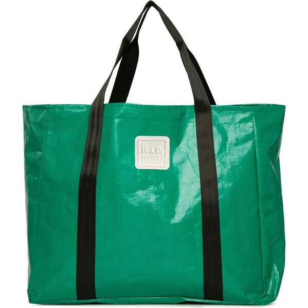 Bagmori Plážová taška zelená / čierna 65879802