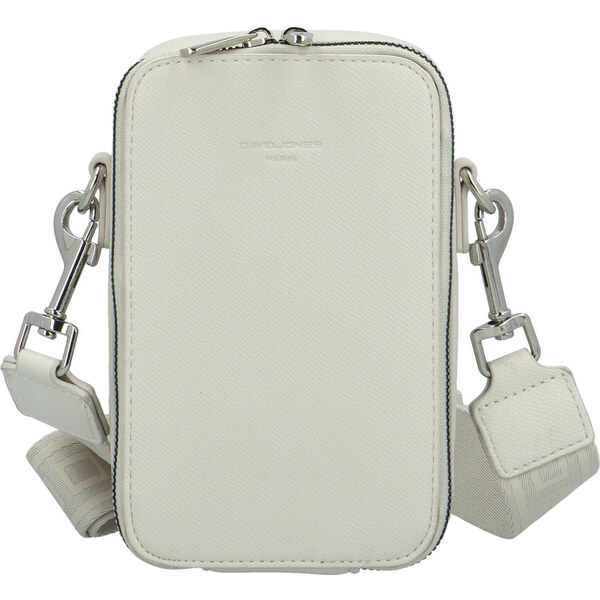 David Jones Dámska crossbody kabelka CM7333 Coconut Cream 66583753