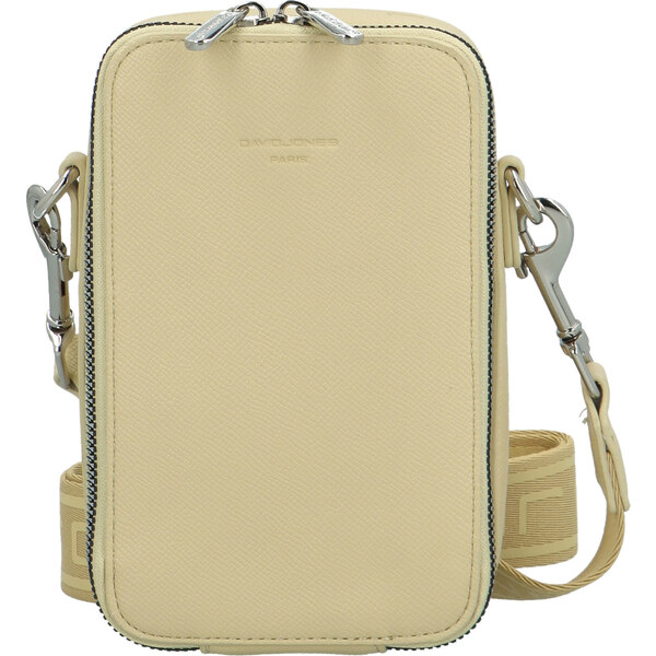 David Jones Dámska crossbody kabelka CM7333 Misted Yellow 66580617