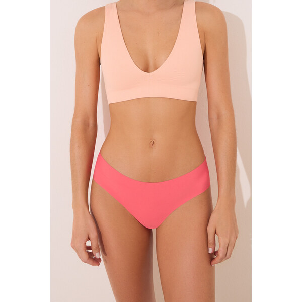 womensecret Klasické korálové Clean Cut nohavičky 63797006