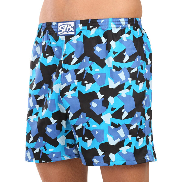 Pánske trenky na spanie Styx maskáč hranatý (DTP1858) 63798844