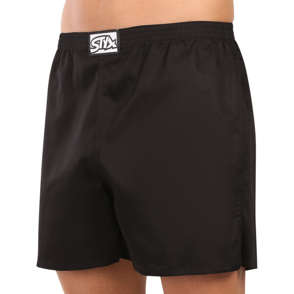 Pánske trenky na spanie Styx čierne (DTP960) 63798849