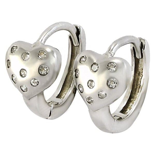 Strieborné náušnice Glare 824 63800036