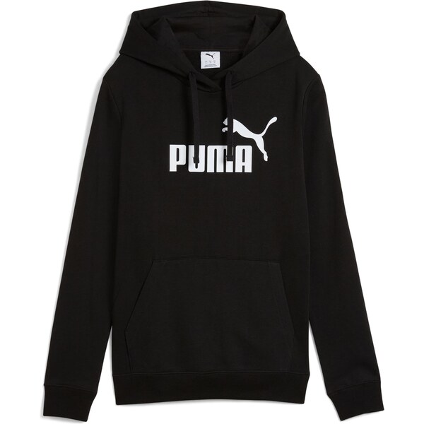 PUMA Športová mikina ESS No. 1 čierna / biela 64565641