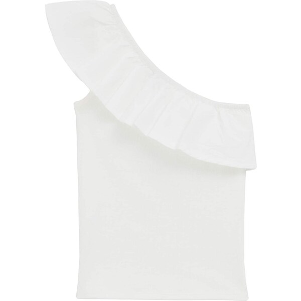 WE Fashion Tričko biela 55716472