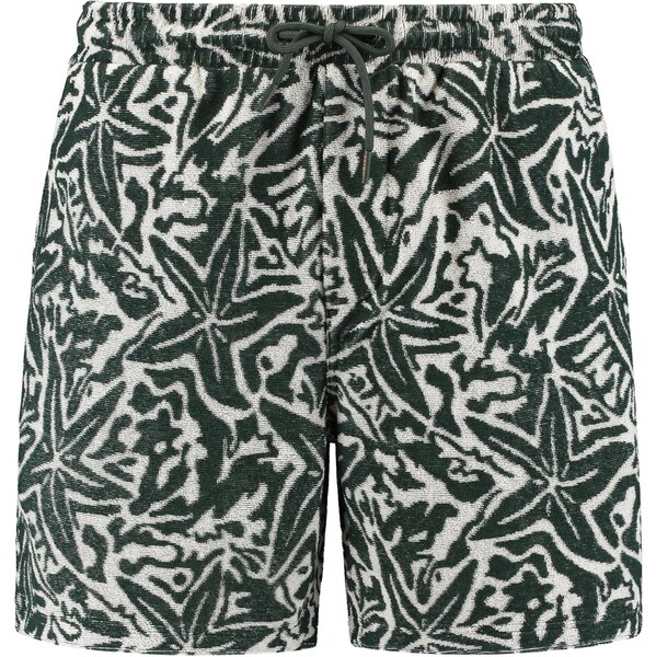 Shiwi Nohavice Tony tmavozelená / biela 63806649