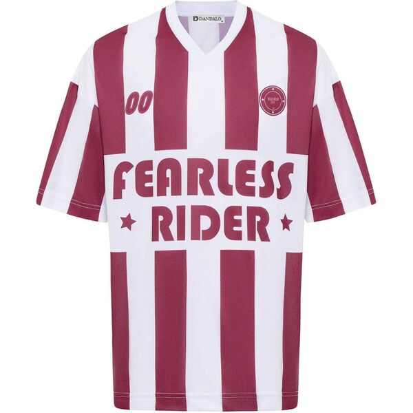 Dandalo Tričko burgundská / biela 65905440