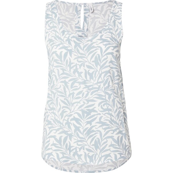 ONLY Top ONLNOVA dymovo modrá / biela 63806560