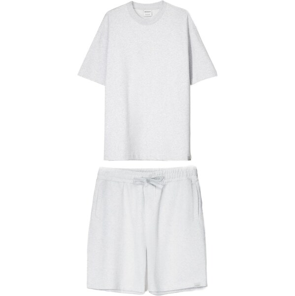 Bershka Joggingová súprava biela 63806287