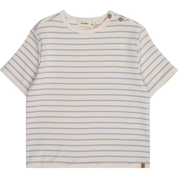 NAME IT Tričko NMMGEO opálová / biela 63817900