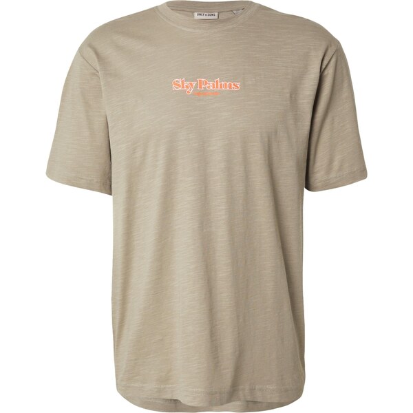 Only & Sons Tričko ONSLUIS kaki / pastelovo zelená / oranžová / čierna 63818311