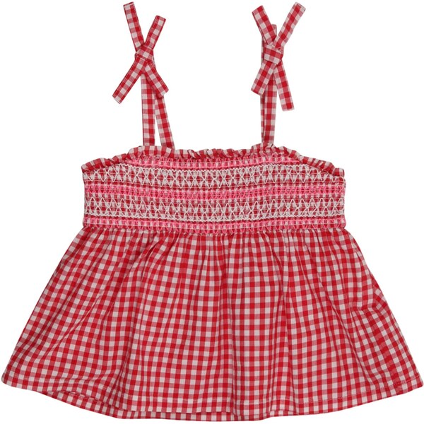 GAP Top V-MAY svetloružová / červená / biela 63818925