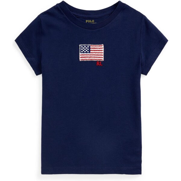 Polo Ralph Lauren Tričko námornícka modrá / ohnivo červená / biela 63818959