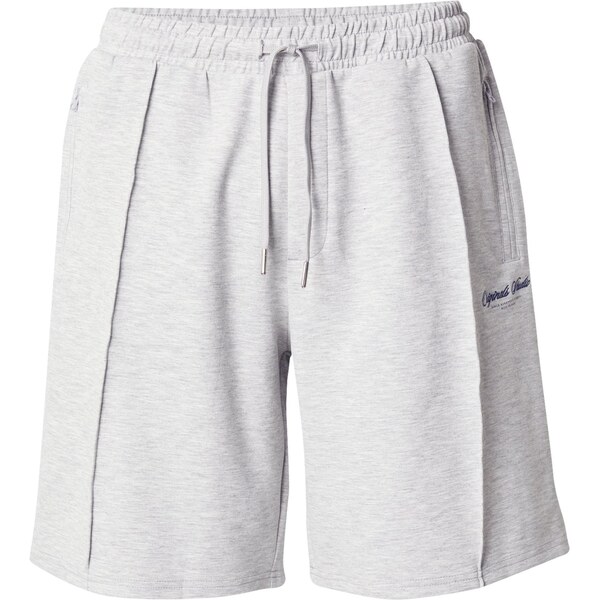 JACK & JONES Nohavice JPSTBILL FLETCHER modrá / sivá melírovaná 63818989