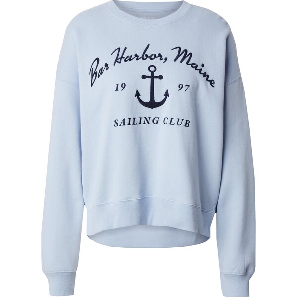 HOLLISTER Mikina námornícka modrá / svetlomodrá 65879979