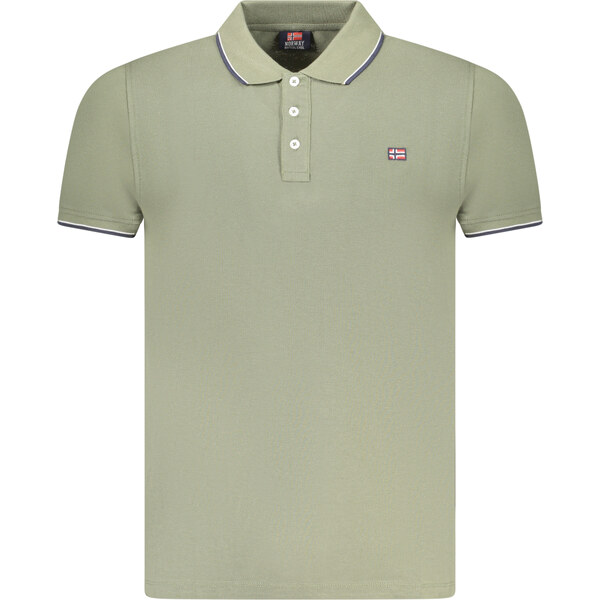 NORWAY 1963 Pánske zelené polo tričko 64706992