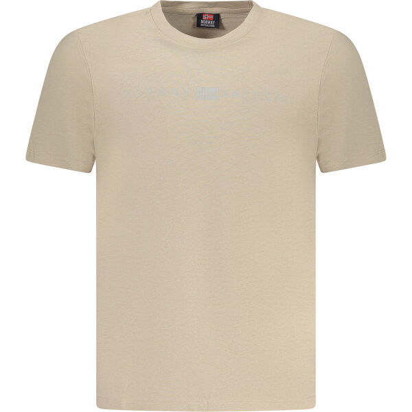 NORWAY 1963 Pánske béžové tričko s krátkym rukávom 64705618