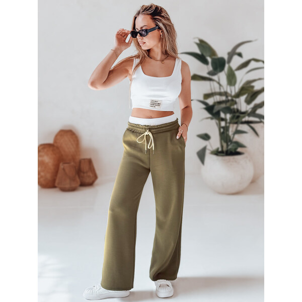 DStreet Dámsky komplet LIFETIME, olivový 64692965