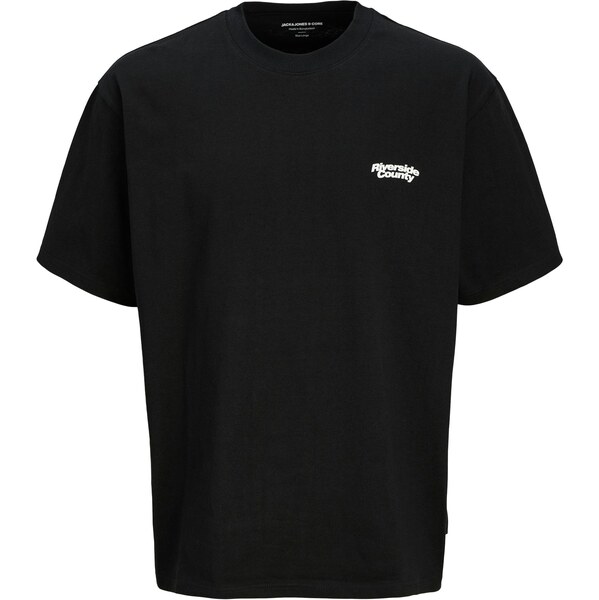 Jack & Jones Junior Tričko JCORETREAT TYPOGRAPHIC žltá / čierna / 63834223