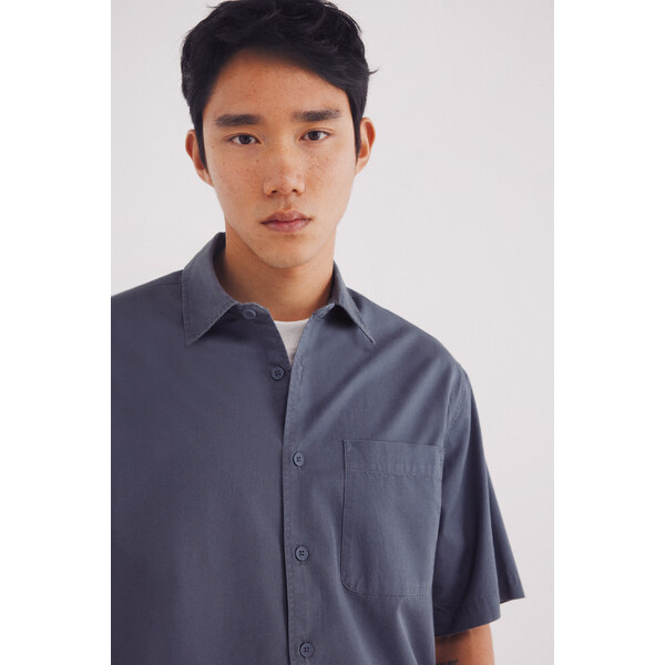 SPRINGFIELD Pánska košeľa s krátkym rukávom z Tencel materiálu 63834780