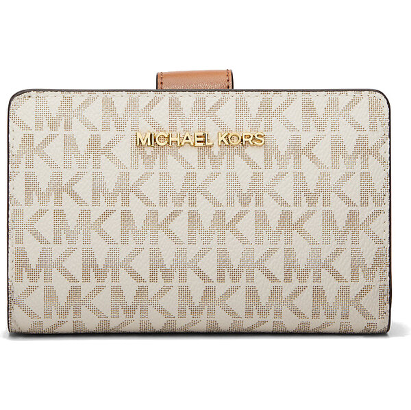 Michael Kors Peněženka Medium Signature Logo Wallet Vanilla 63855024