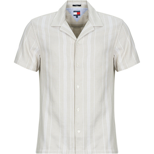 Tommy Jeans Košele s krátkym rukávom TJM TEXTURED REG CAMP SHIRT EXT 63850347