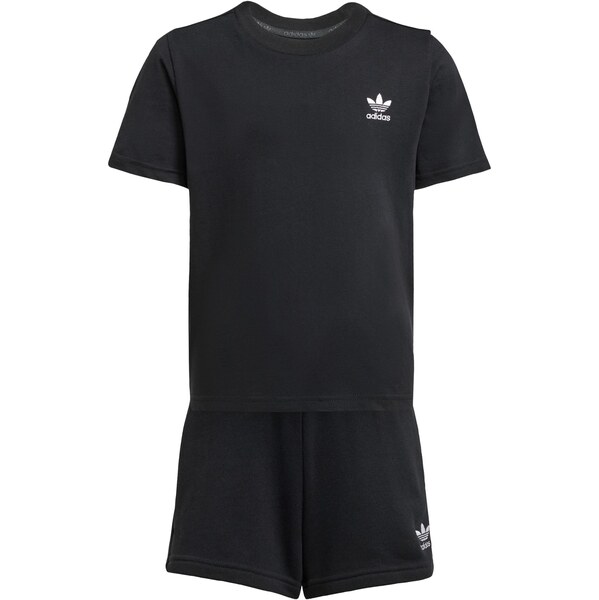 ADIDAS ORIGINALS Set Shorts and Tee Set čierna / biela 61950571