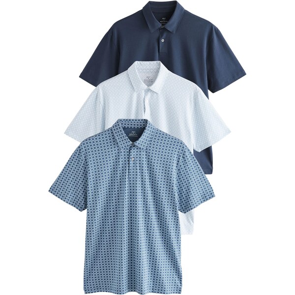 Next Tričko modrá / námornícka modrá / biela 63853991