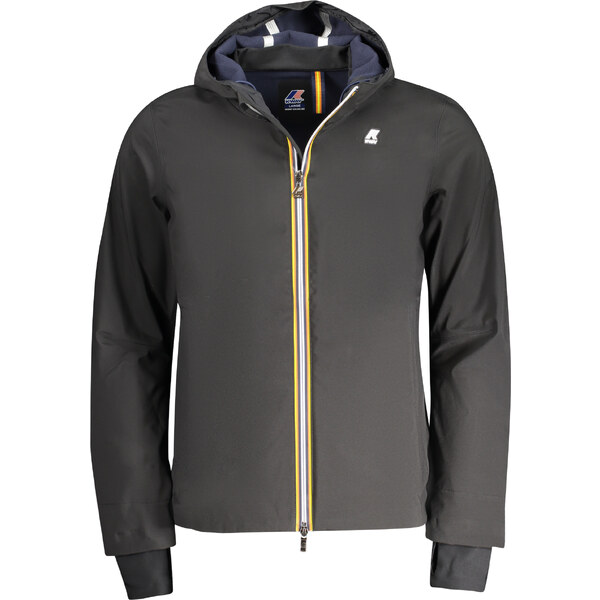 Pánska čierna športová bunda K-WAY 64710214