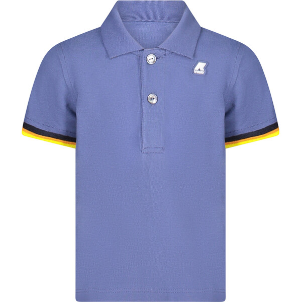 Detské modré polo tričko K-WAY 64706945