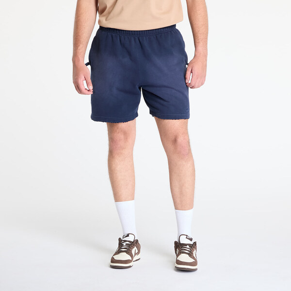 Šortky Nike Solo Swoosh Mens French Terry Shorts Obsidian/ Obsidian S 63800735