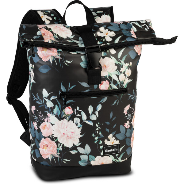 Bench Batoh Hydro roll-top - čierna květiny 20l 64082608
