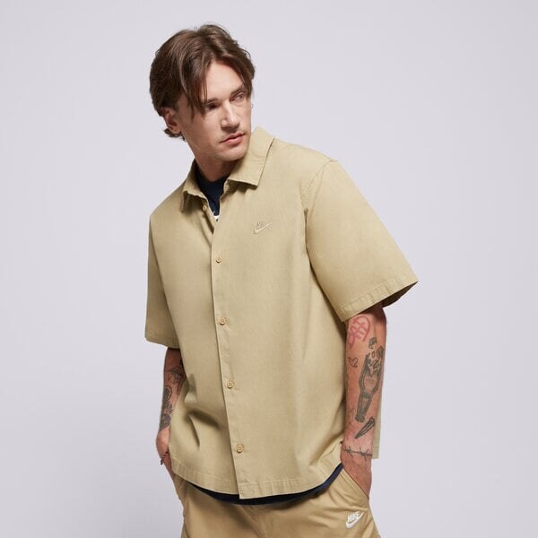 Nike Košeľa M Nk Club Ss Btn Shirt Wsh Muži Oblečenie Košele HJ2029 63540457