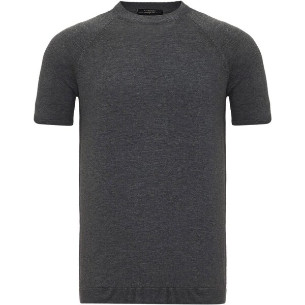 Antioch Tričko sivá melírovaná 65645873