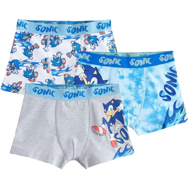 Next Nohavičky Sonic svetlomodrá / sivá melírovaná / biela 63874080