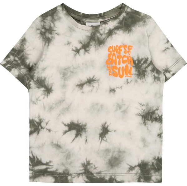 s.Oliver Tričko zelená / oranžová / biela 63874338